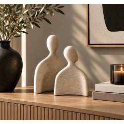 Light & Living ornament HEAD Sand set-2 